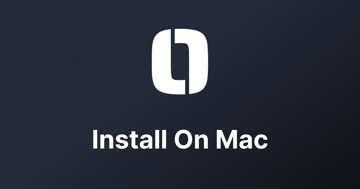 Installing Overlayed on Mac